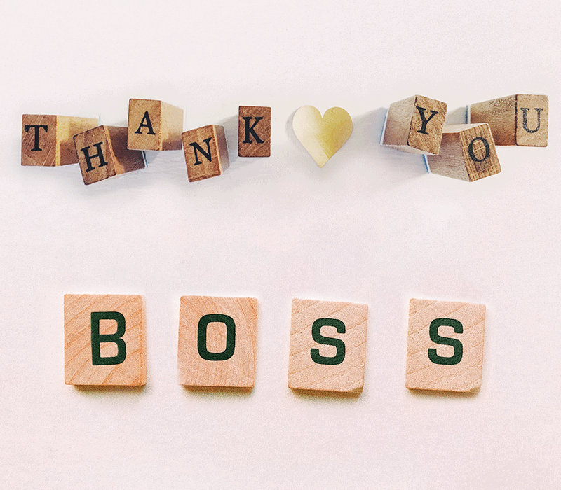 thank you boss messages