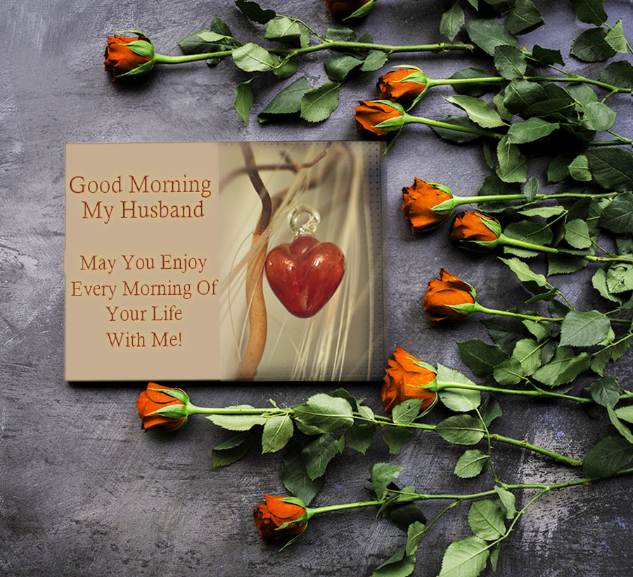 Good morning image for Husband