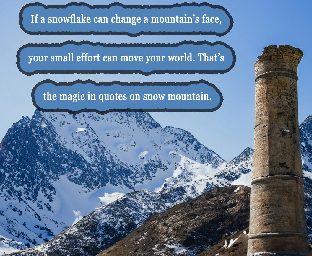 beautiful mountain images with quotes