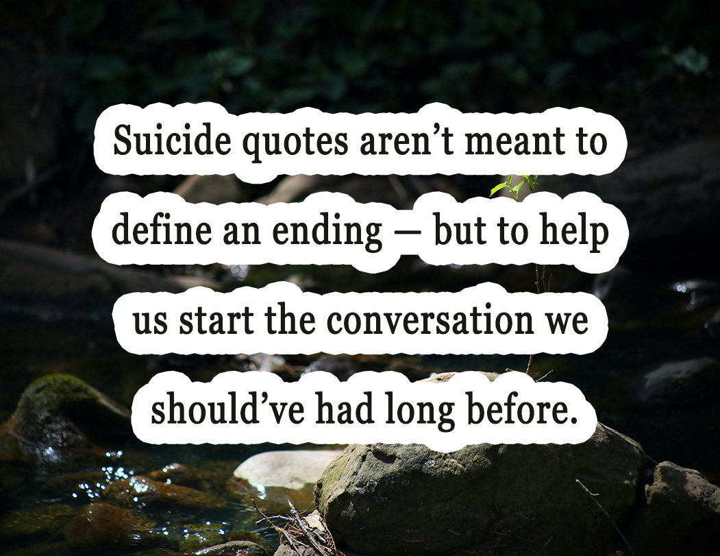 suicide quotes and images